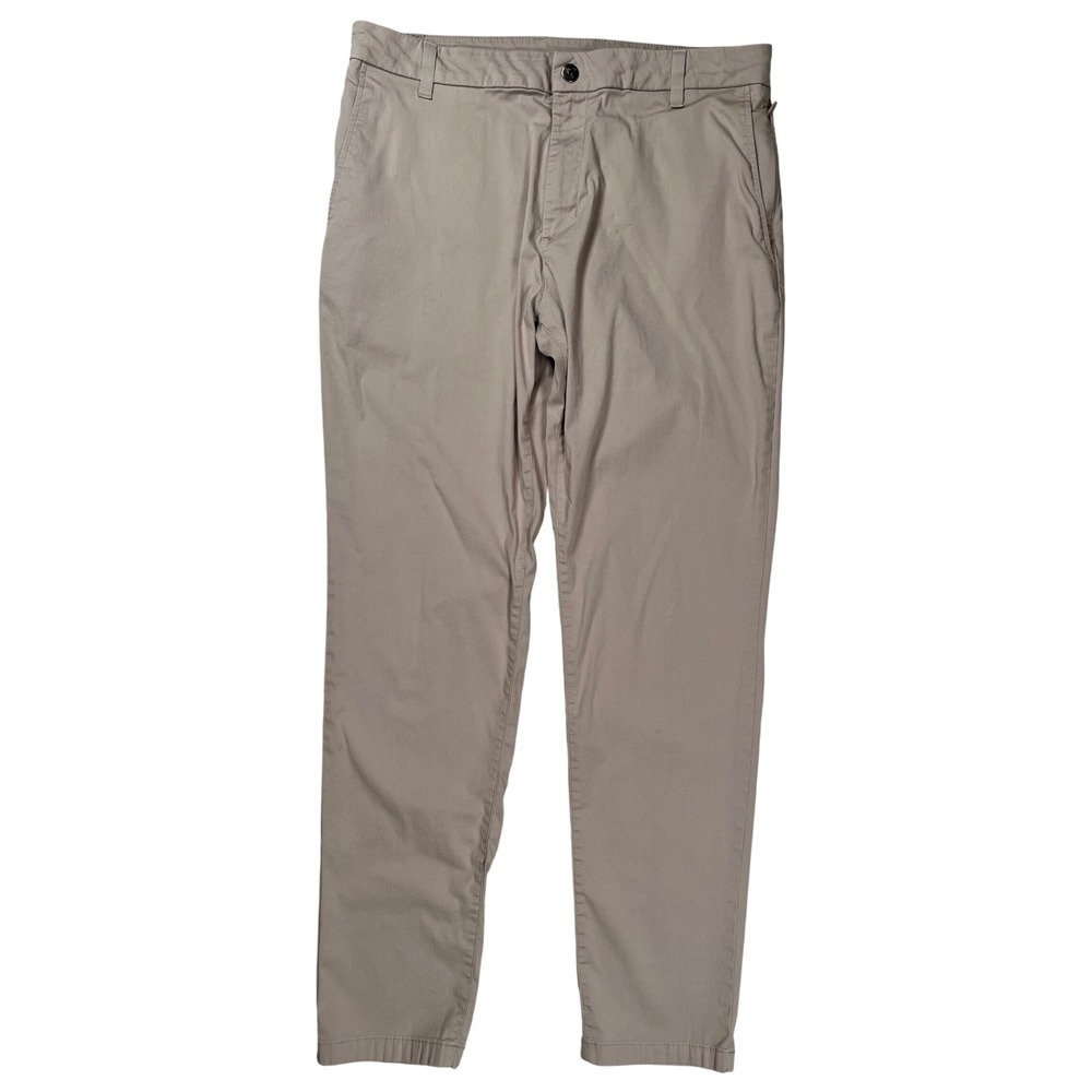 Birddogs Boomstick Chino Pants Mens 34x32 Khaki Tan Built-in Liner Stretch